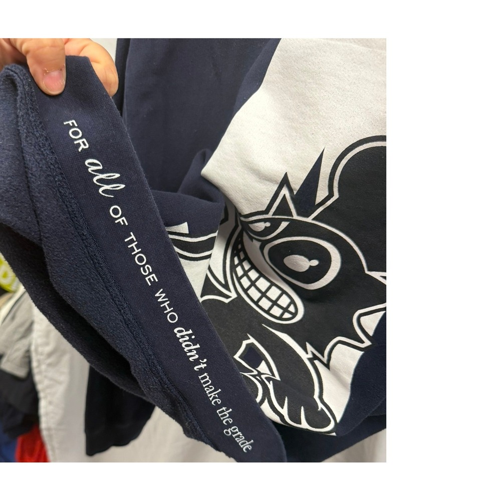 Abakus Felix the Cat Custom Mens Streetwear Crew Neck Navy Pullover Sweatshirt M - Picture 8 of 8